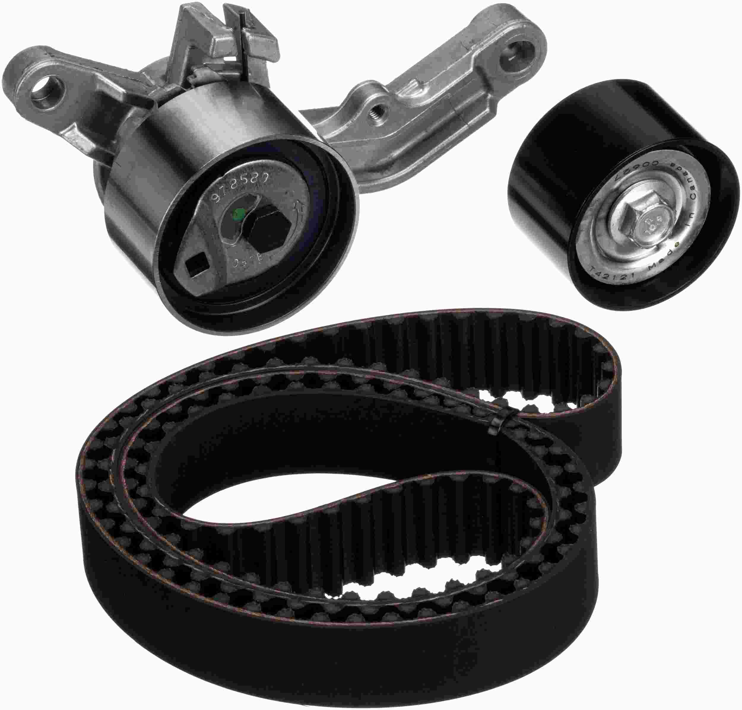 Gates 03-05 Dodge Neon SRT-4 Stock Replacement Timing Belt Component Kit Inc. Brackets