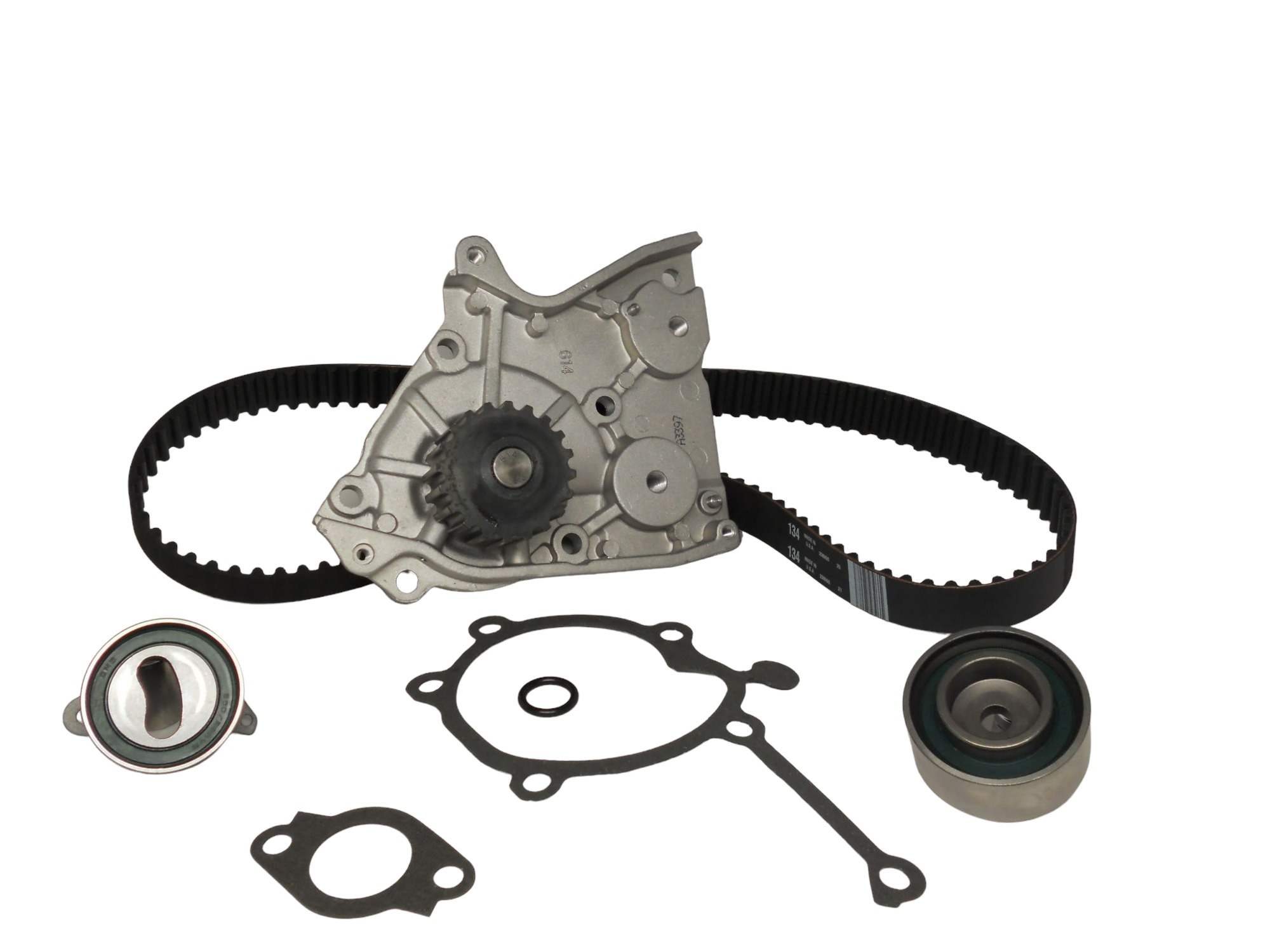 Gates 87-93 Mazda B2200 Pickup 4-Cyl. 2.2L Timing Belt Component Kit w/Water Pump
