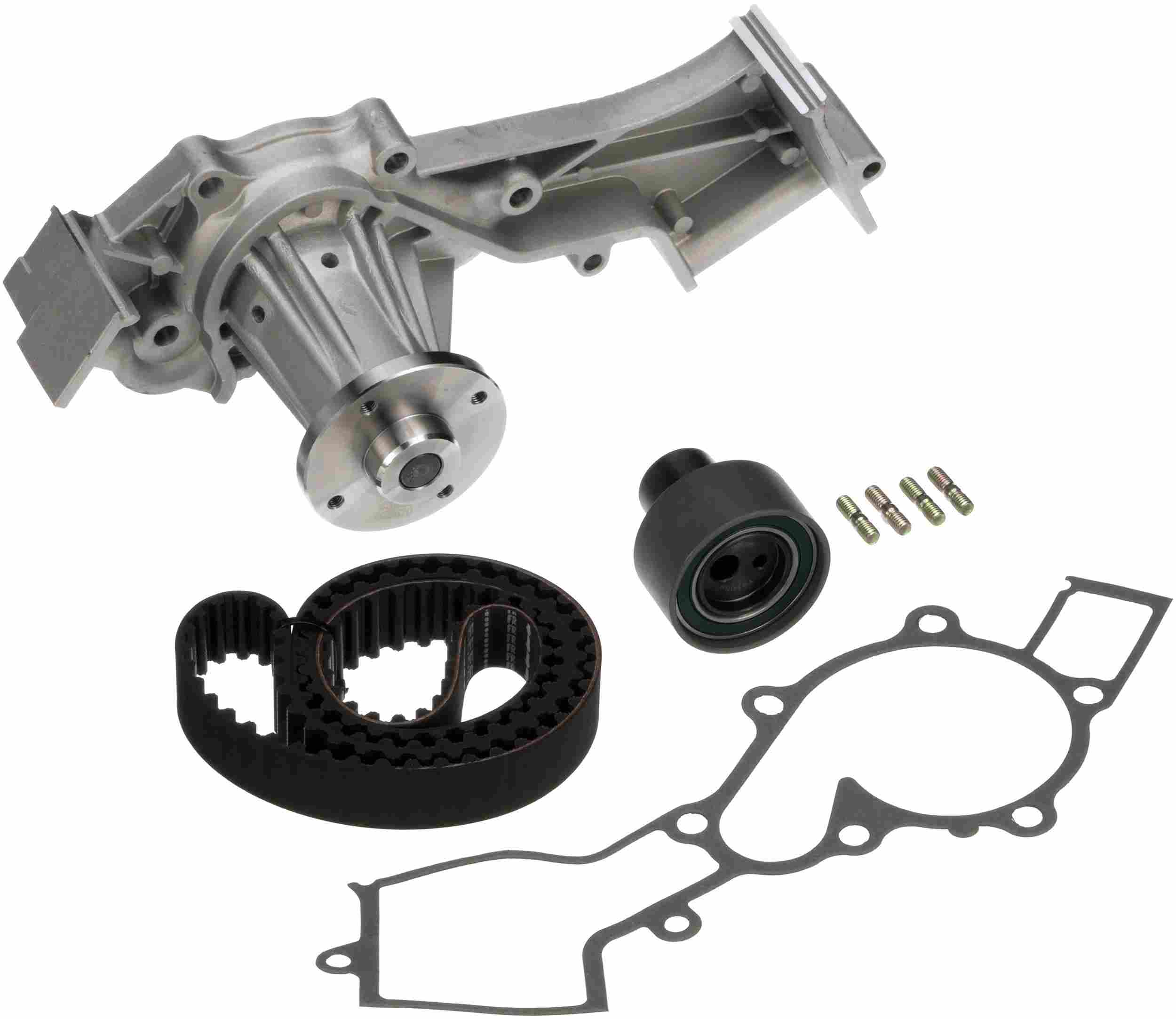 Gates 97-00 Infiniti QX4 / 96-00 Nissan Pathfinder Timing Belt Component Kit w/ Water Pump