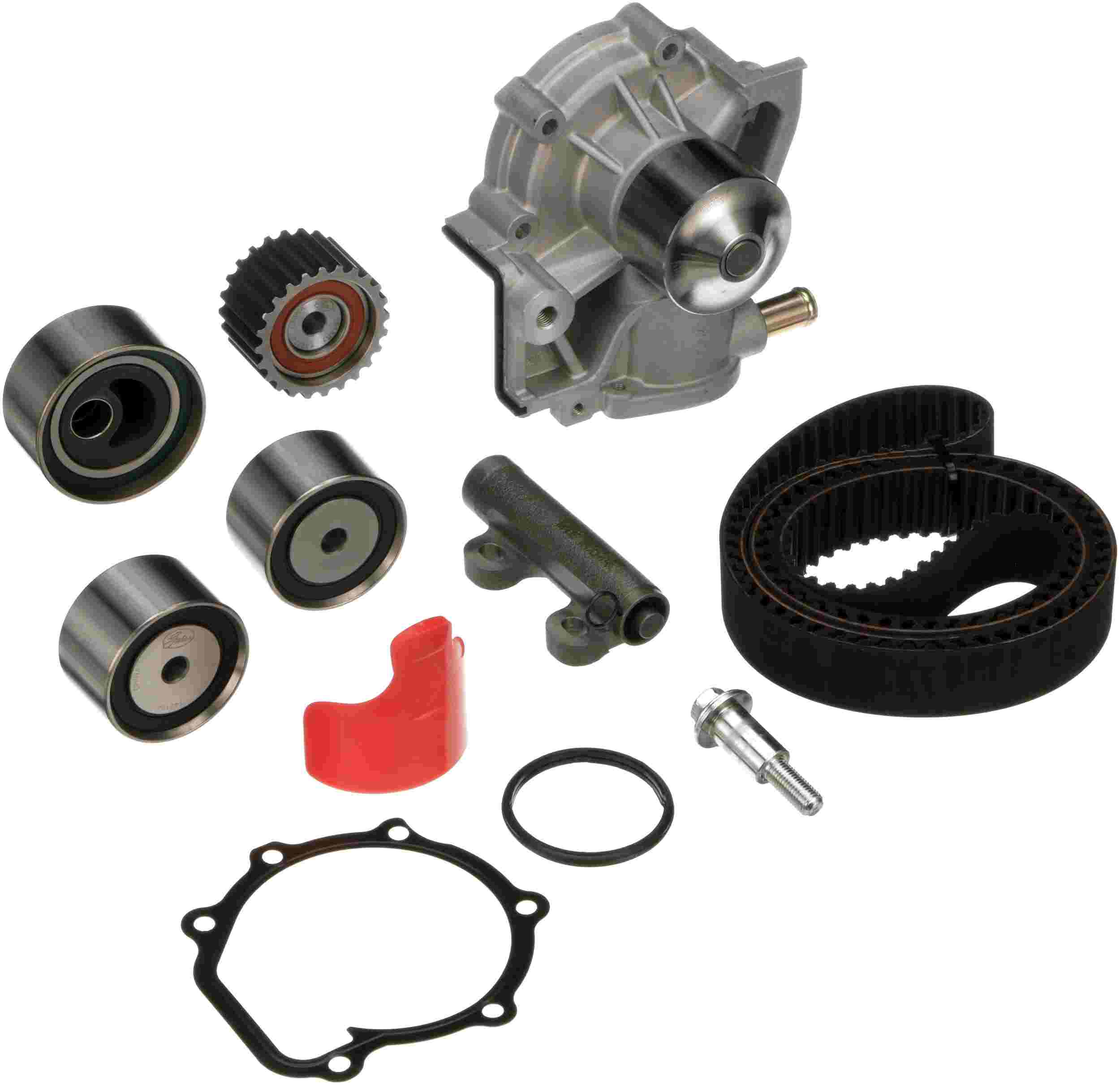 Gates 94-97 Subaru Impreza/Legacy Timing Belt Component Kit w/ Water Pump (7 Components)
