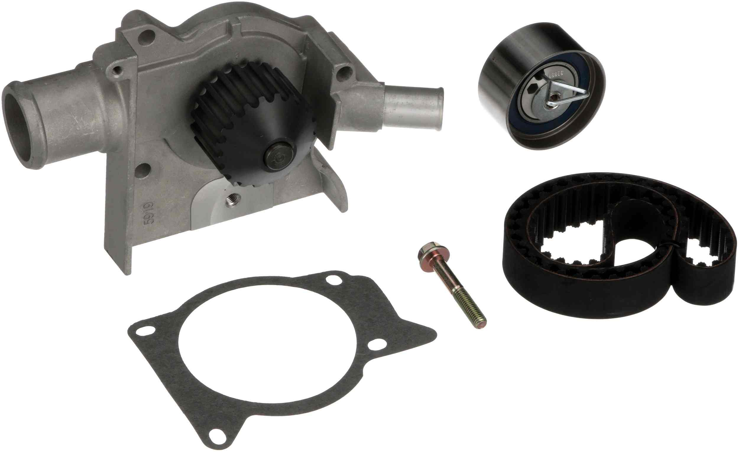 Gates 97-02 Ford Escort 4-Cyl. 2.0L Timing Belt Component Kit w/Water Pump