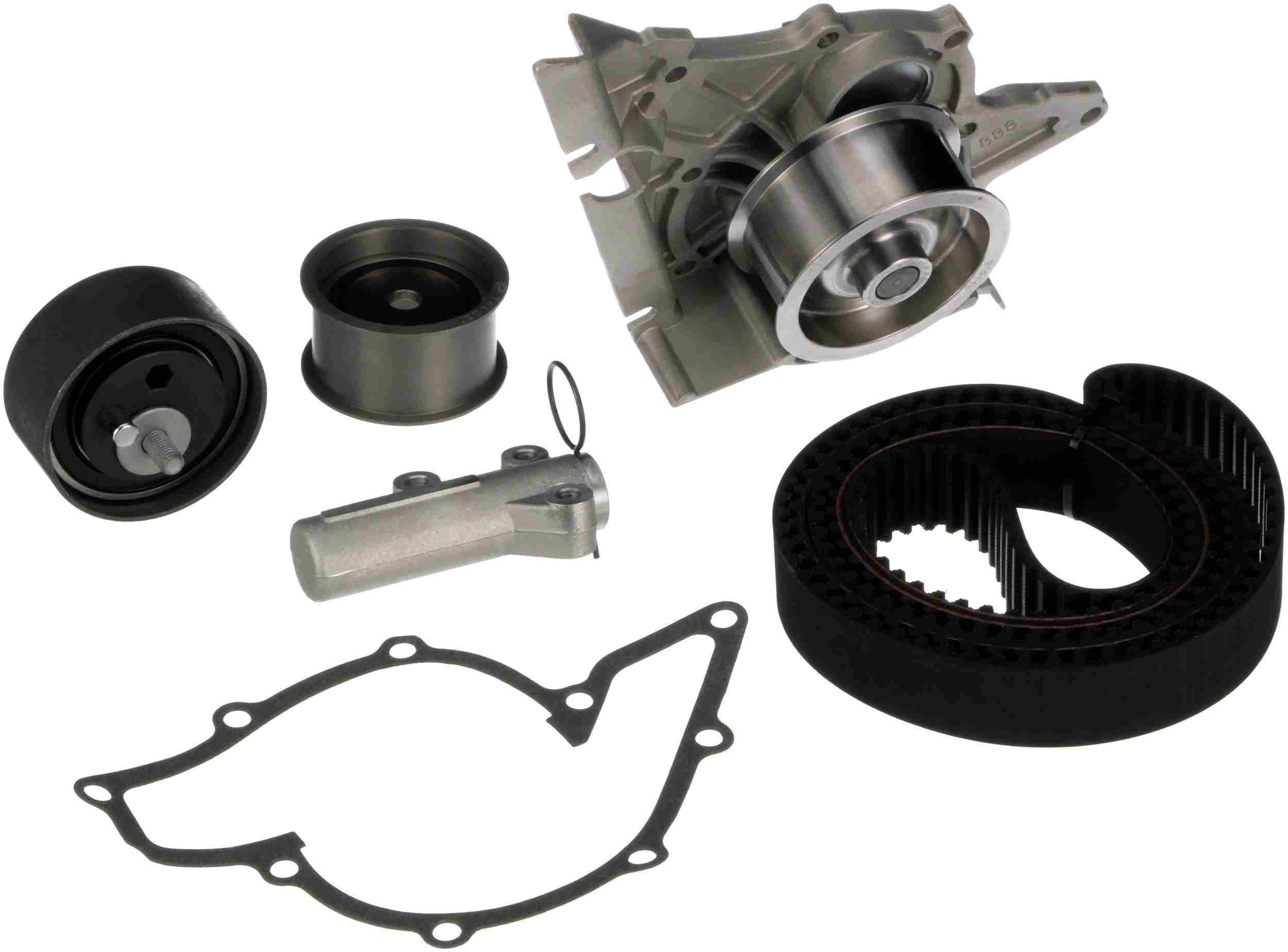 Gates 01 Audi A4/A6 / 98-05 VW Passat Timing Belt Kit w/ Water Pump