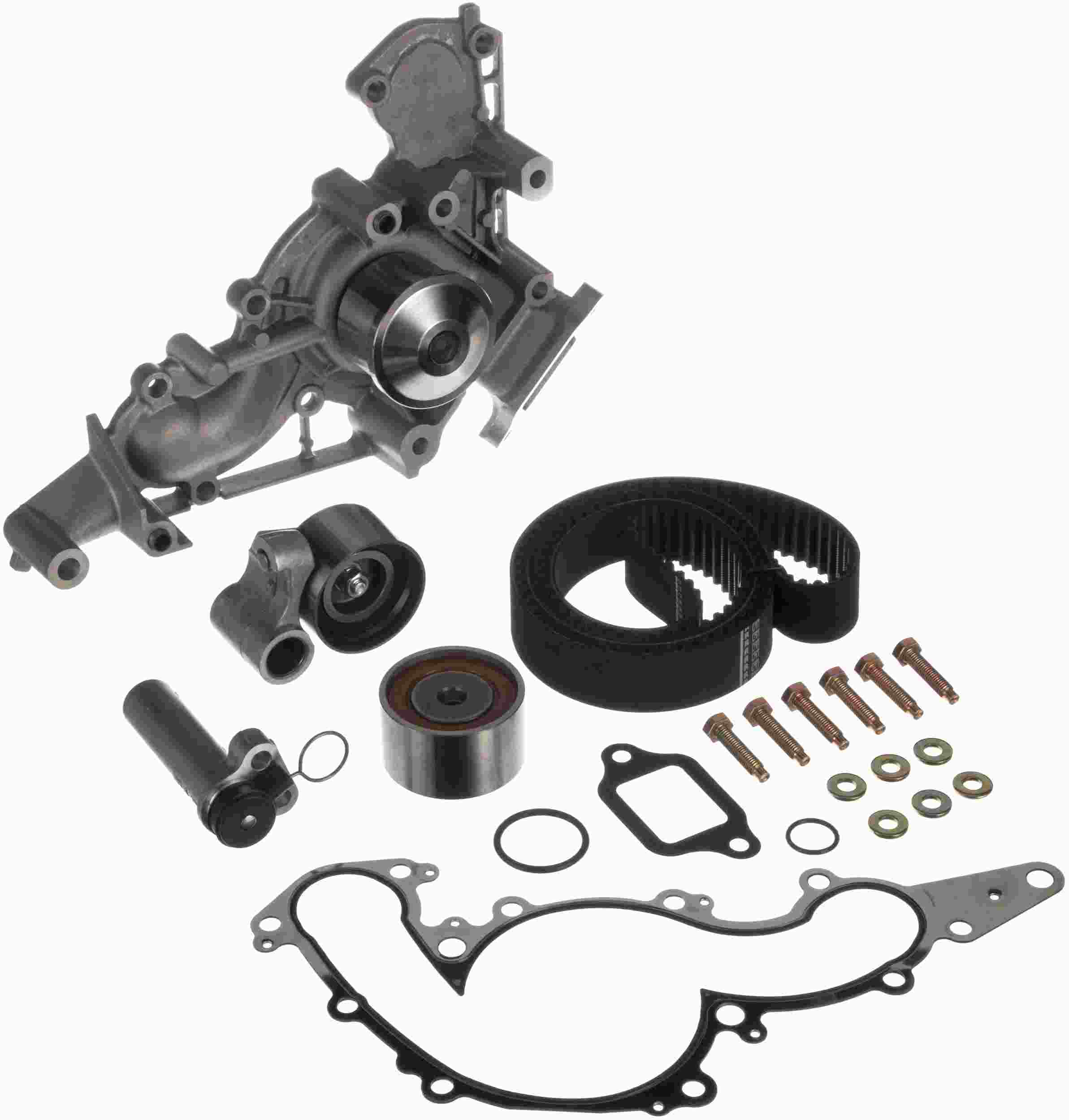 Gates 98-00 Lexus GS400/LS400/SC400 / 00-09 Toyota Tundra Timing Belt Kit w/ Water Pump