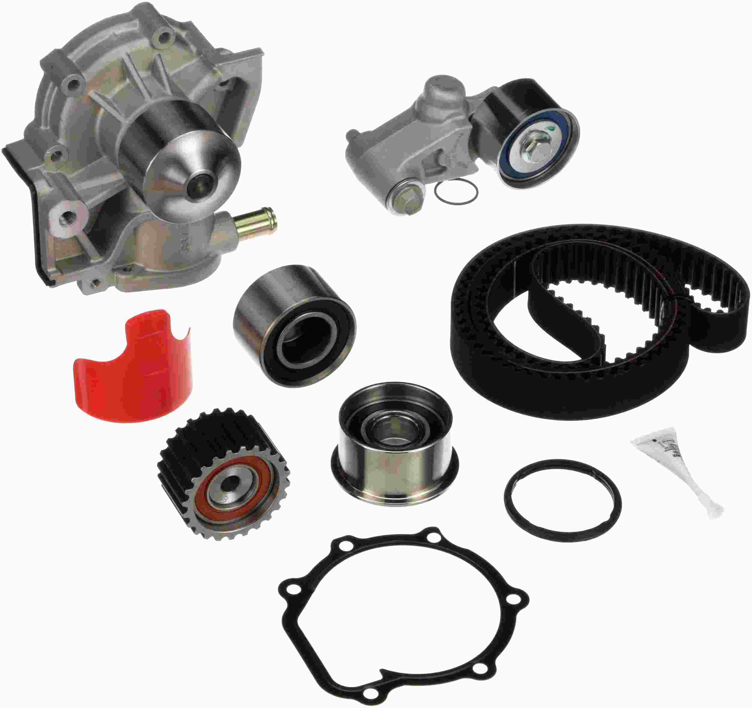 Gates 99-08 Subaru Forester / 99-05 Impreza / 00-05 Outback Timing Belt Component Kit w/ Water Pump