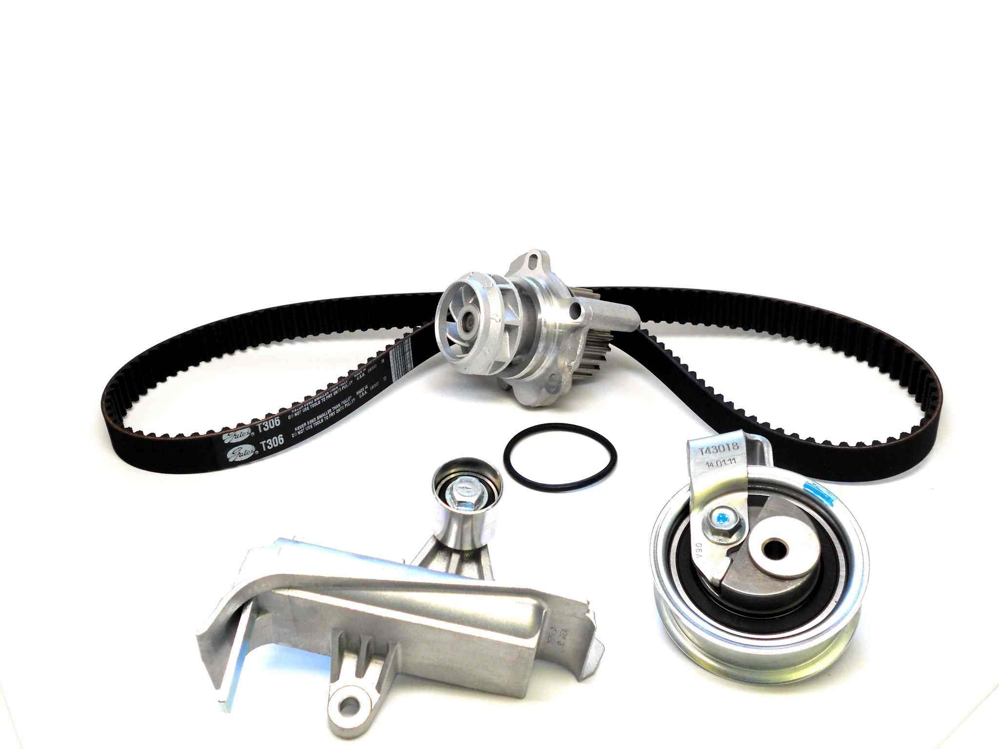 Gates 99-05 Audi A4 / 01-05 VW Passat Timing Belt Kit w/ Water Pump
