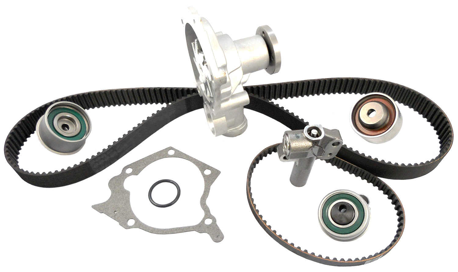 Gates 99-05 Hyundai Sonata 4-Cyl. 2.4L Timing Belt Component Kit w/Water Pump