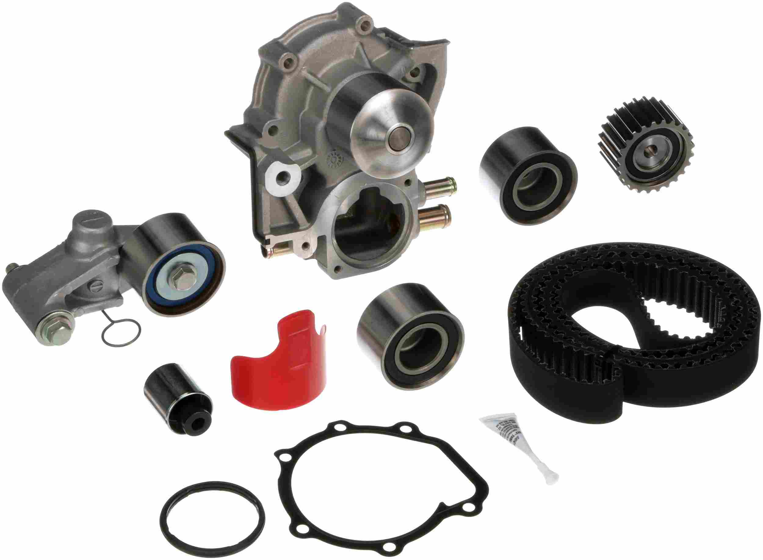 Gates 2002-2003 Subaru Impreza 4-Cyl 2.0L Timing Belt Component Kit w/ Water Pump