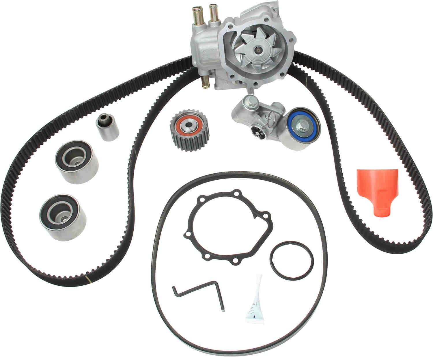 Gates Subaru 08-12 Timing Belt Component Kit w/ Water Pump