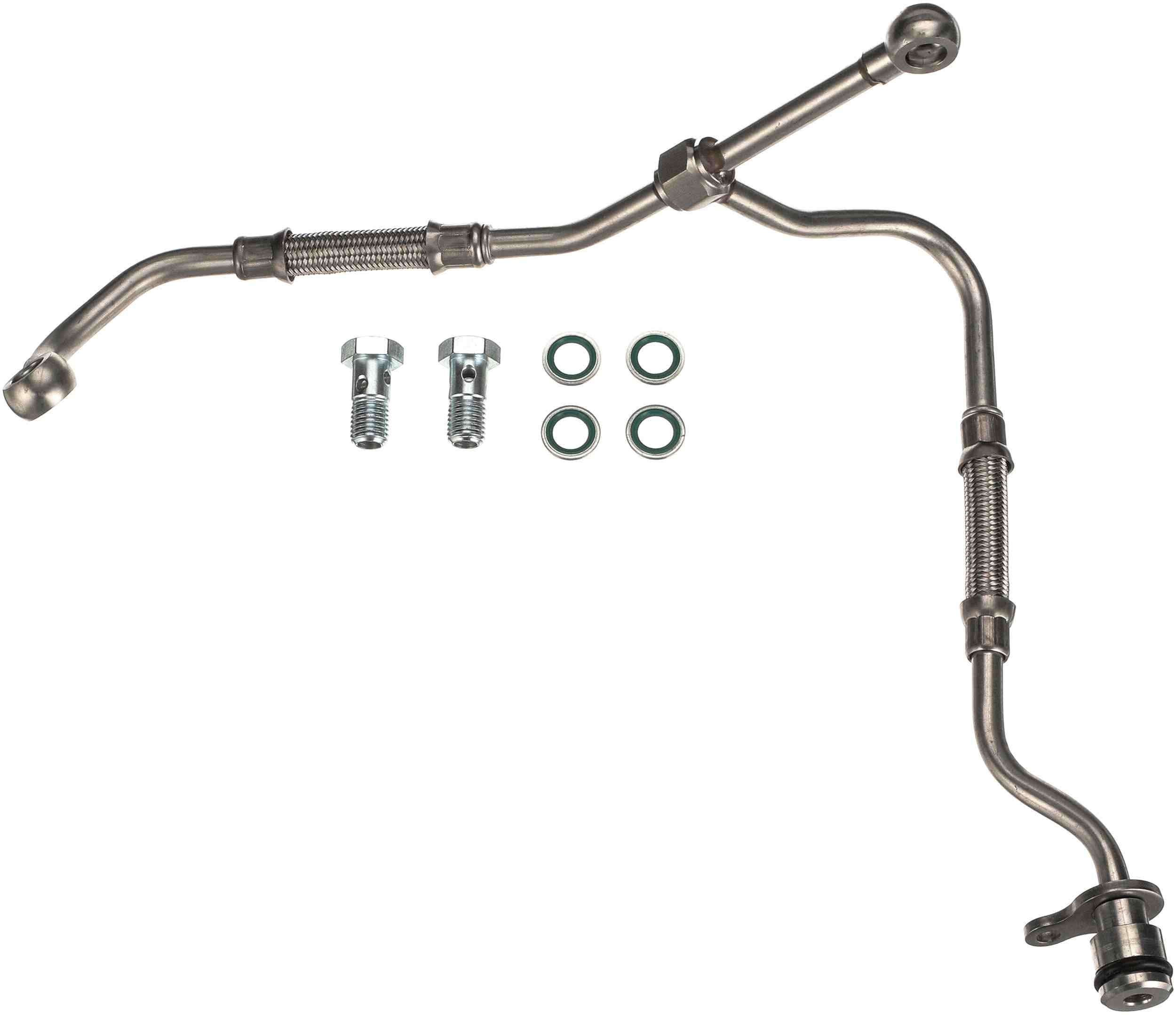 Gates 08-10 Ford Super Duty V-8 6.4L Diesel Turbo Oil Feed Line Turbocharger Oil Line