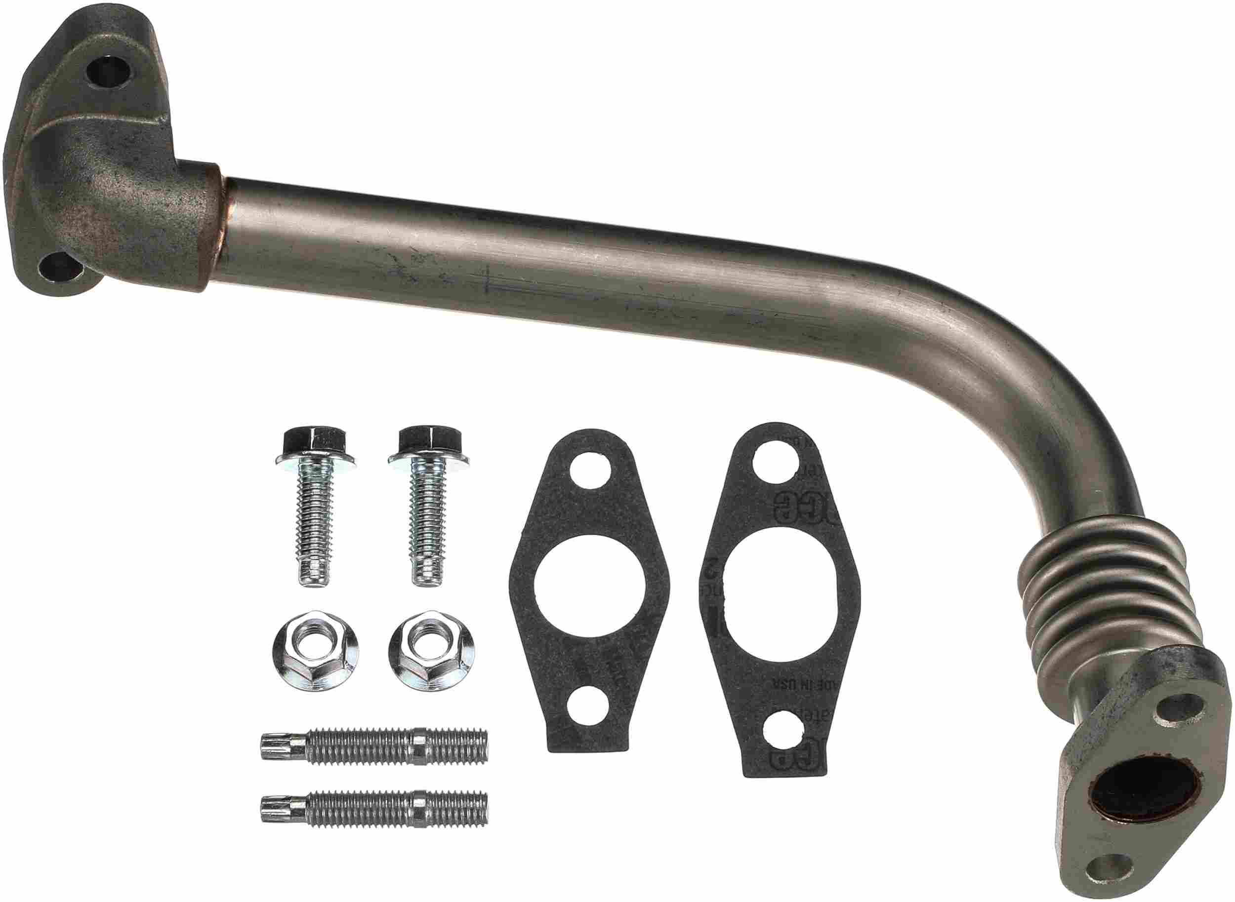 Gates 04-10 Chevrolet Silverado V-8 6.6L Diesel Turbo Oil Drain Line Turbocharger Oil Line