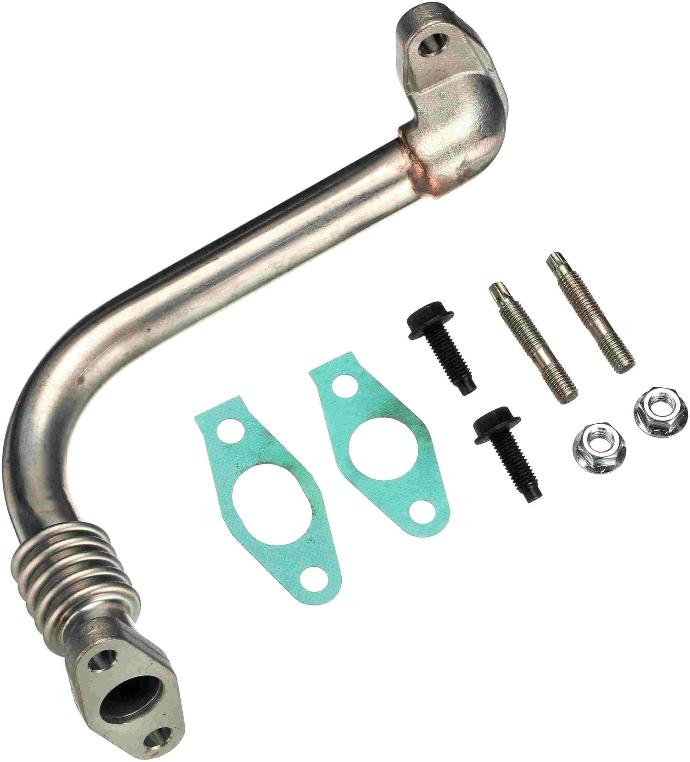 Gates 01-04 Chevrolet Silverado V-8 6.6L Diesel Turbo Oil Drain Line Turbocharger Oil Line