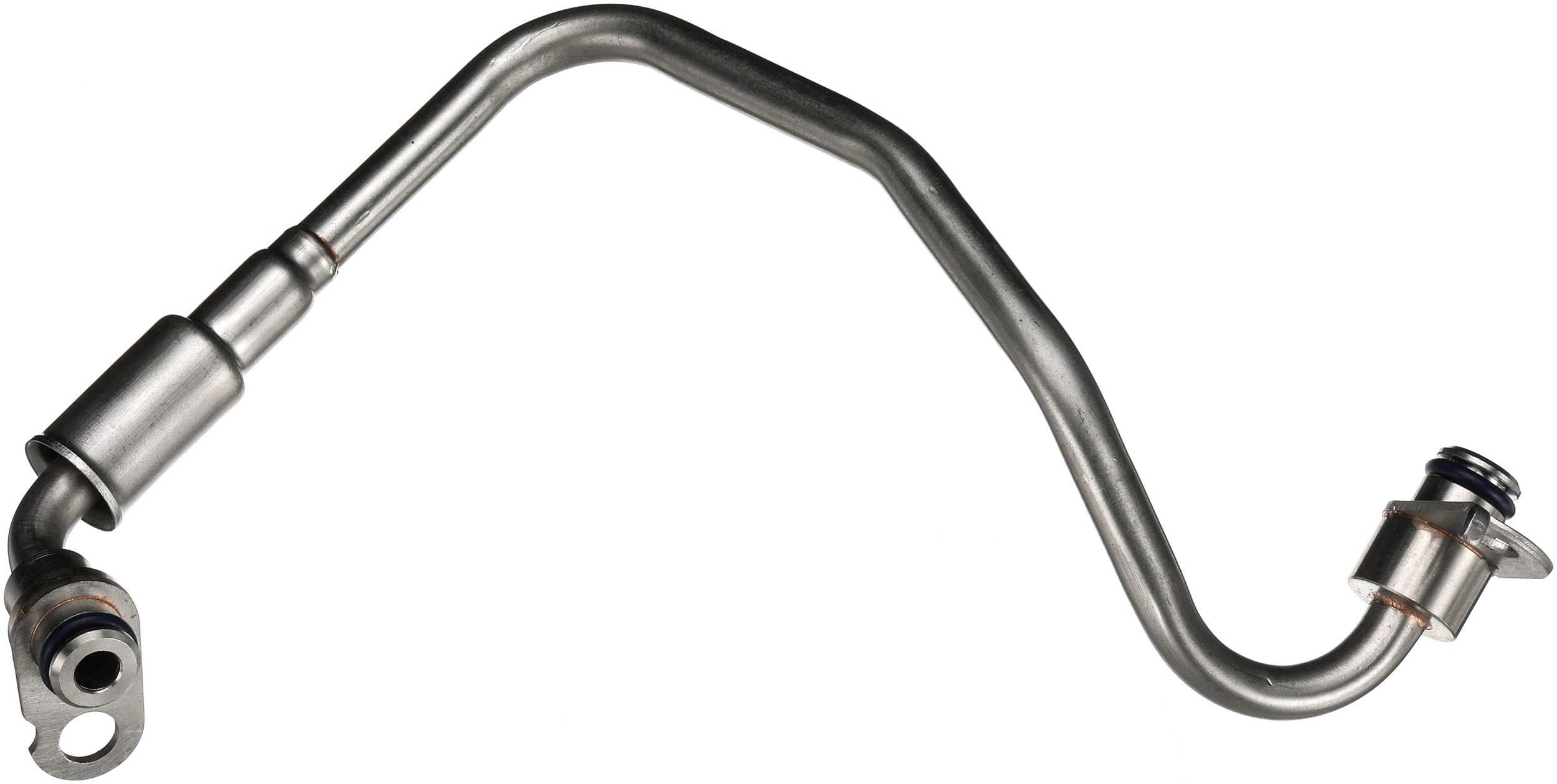 Gates 17-20 Ford F Series Pickup V-6 3.5L Right Side Turbocharger Coolant Drain Line - Steel