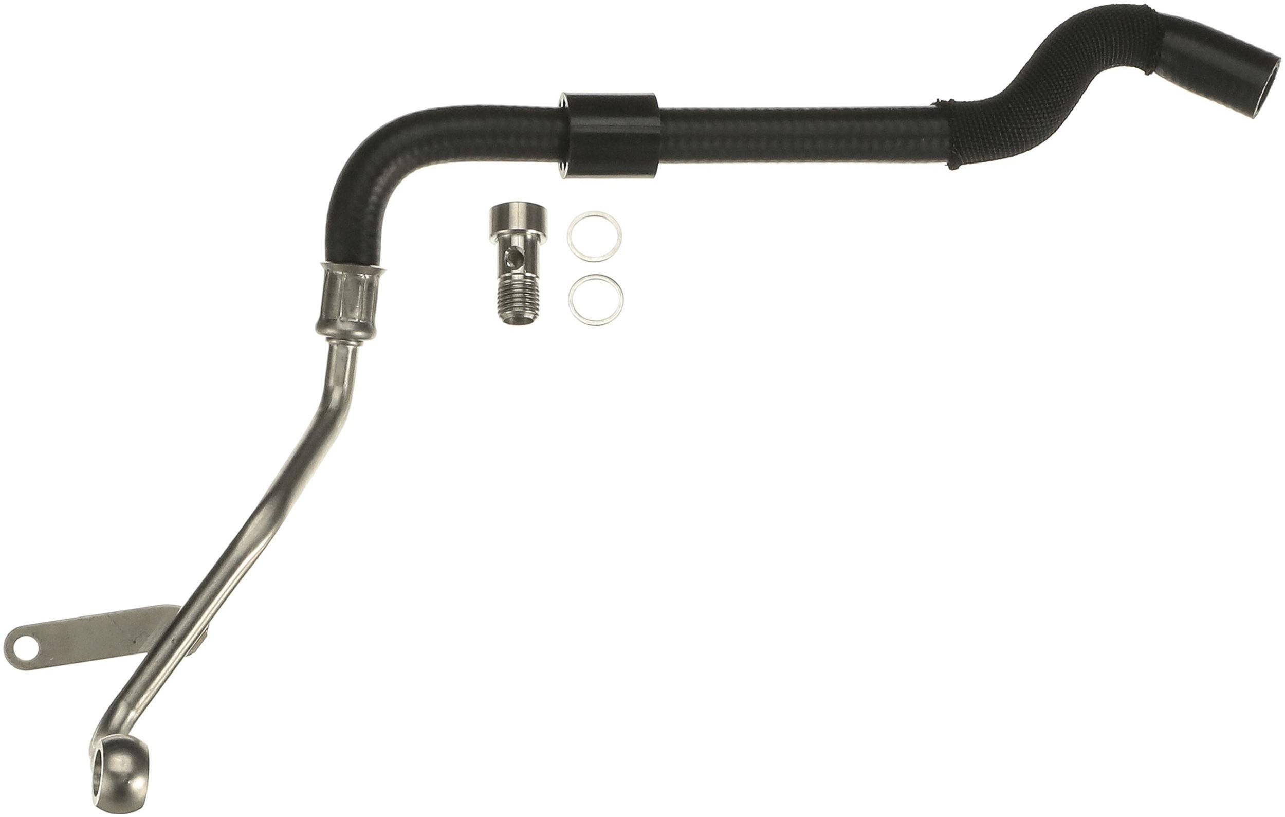 Gates 09-18 Volkswagen Tiguan 4-Cyl 2.0L Turbocharger Coolant Drain Line - Steel/Rubber