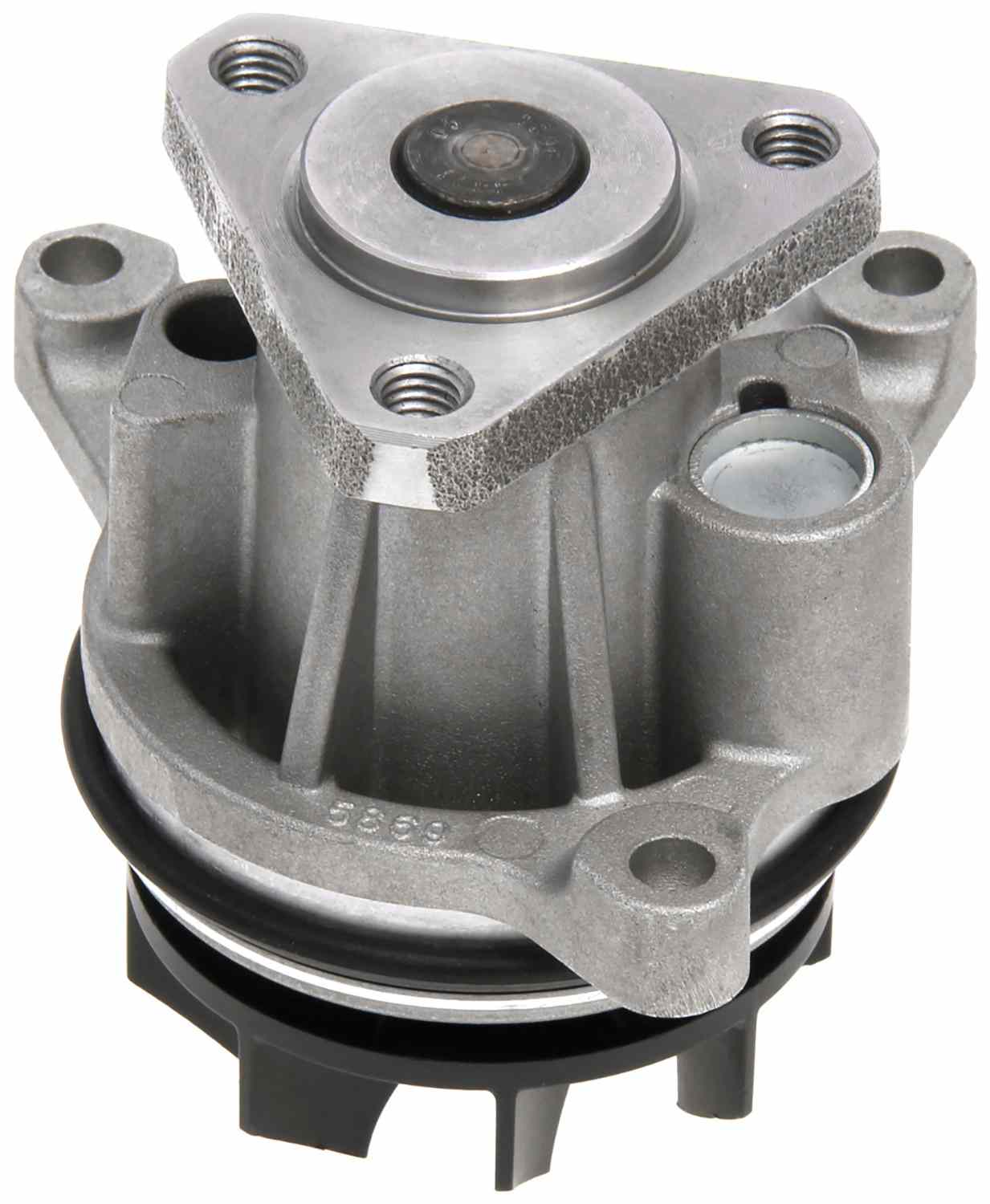 Gates 15-22 Ford Mustang 4Cyl 2.3L Aluminum Reverse Rotation Water Pump (w/Metal Gasket )