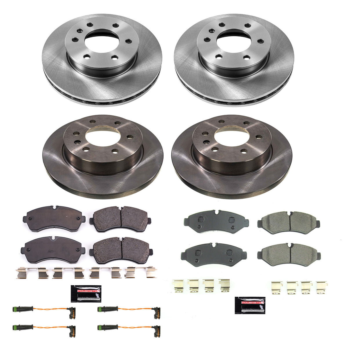 Power Stop 19-21 Mercedes-Benz Sprinter 2500 Front & Rear Autospecialty Brake Kit