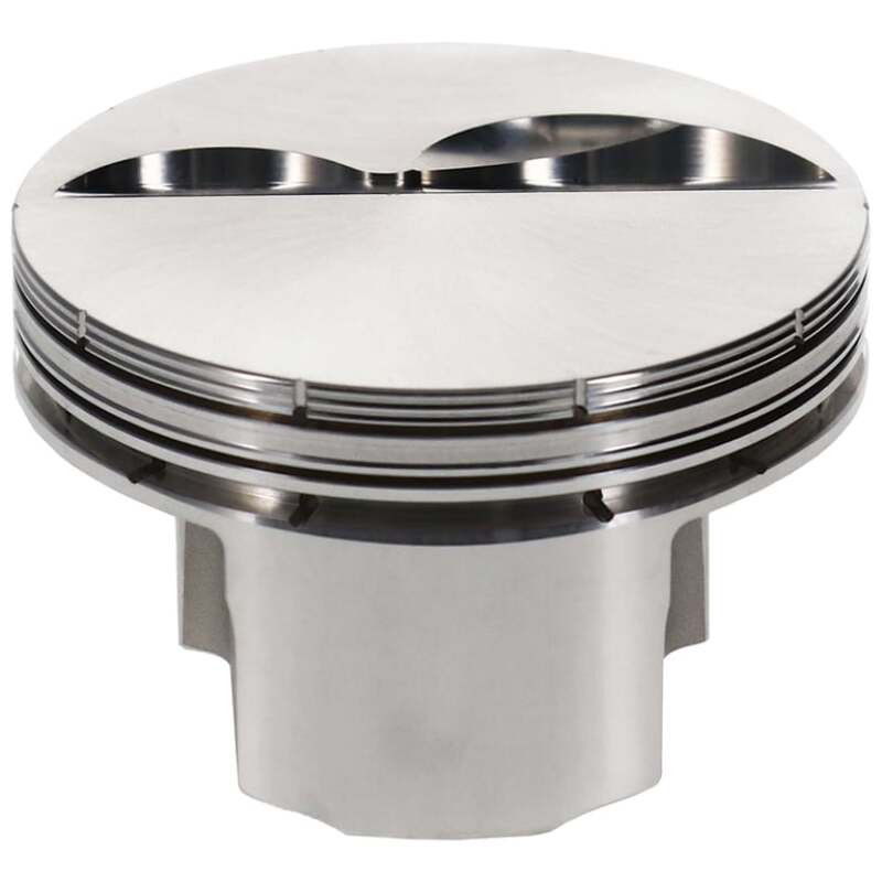 JE Pistons Chevrolet Small Block Stock Car 4.060in Bore 1.250 CD Flat Top -3.8cc - Set of 8