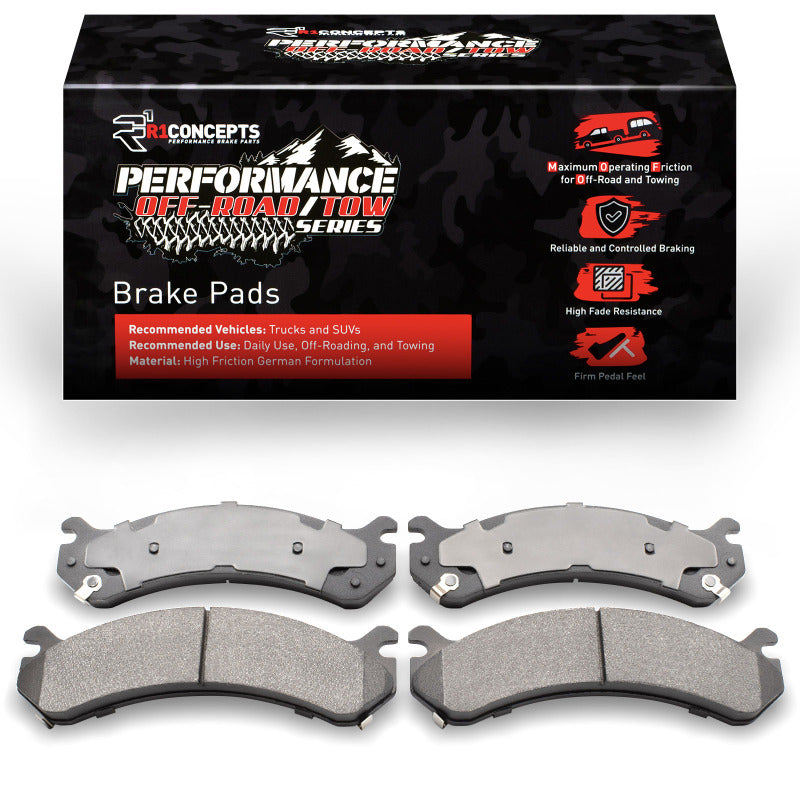 R1 99-20 Hummer H2 Front Off-Road/Tow Brake Pads