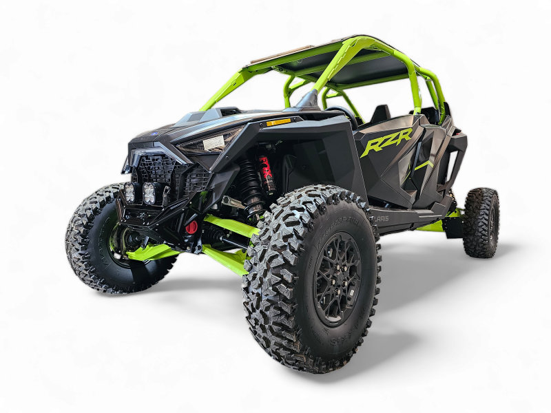 Elektric Offroad 2022-2025 Polaris Rzr Pro R/ Pro S/Turbo R Billet Front Winch Bumper Anodized Black