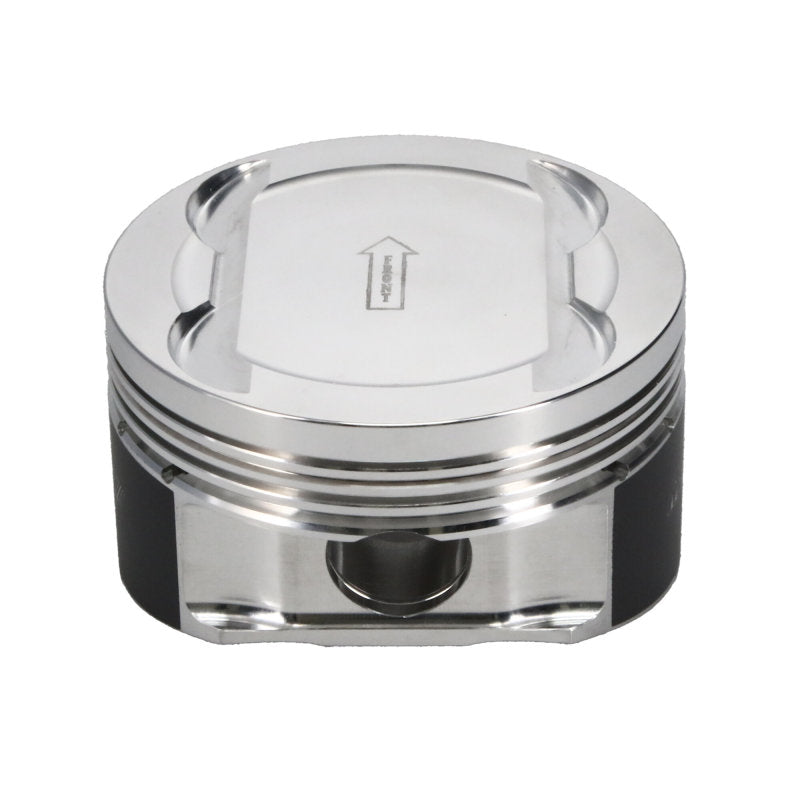 Manley Ford 3.7L Cyclone 3.780in Bore -5.0cc Dish (9.5:1 Comp) Coated Piston Set