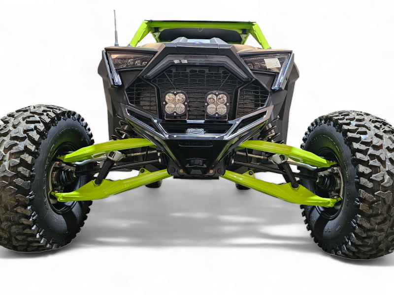 Elektric Offroad 2022-2025 Polaris Rzr Pro R/ Pro S/Turbo R Billet Front Winch Bumper Anodized Black