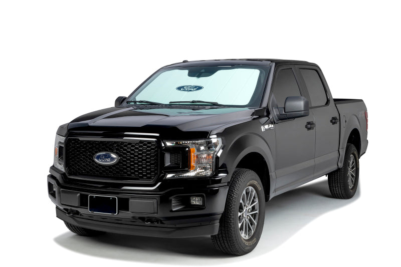 Covercraft UVS100 Premier Series Custom Sunscreen with Ford Blue Oval logo
