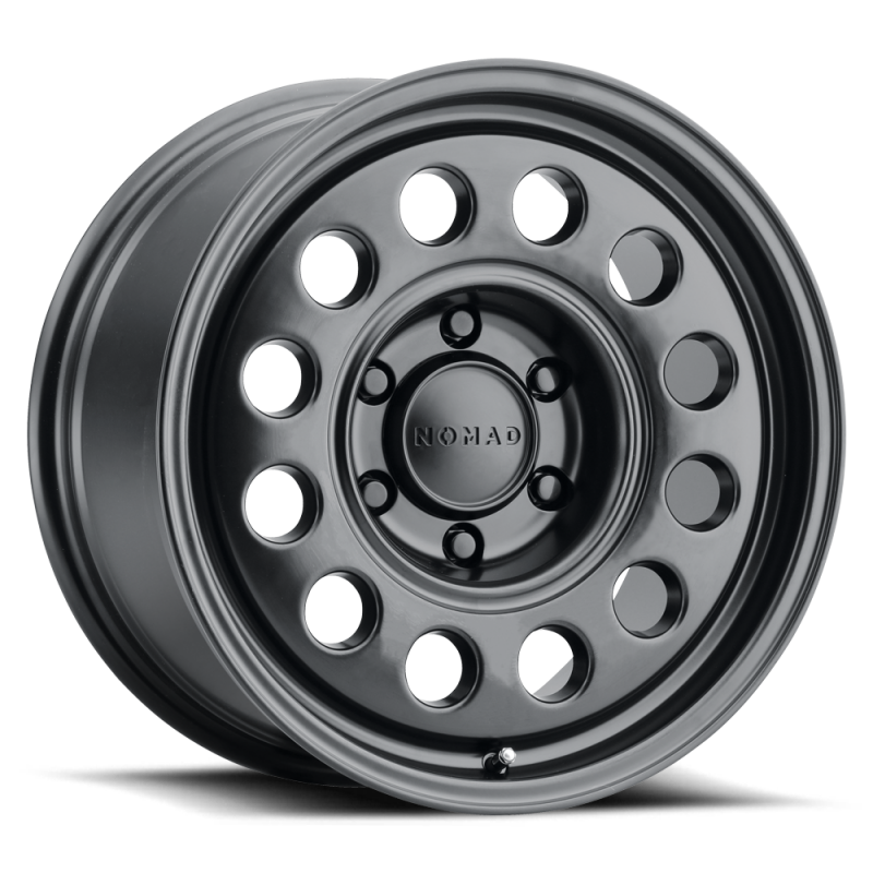Nomad N501SB Convoy 17x8.5in / 5X150 BP / 25mm Offset / 110.5mm Bore - Satin Black