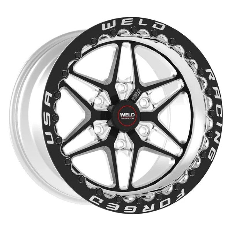 Weld S81HD 17X9.5 / 6X5.5 / 5.7BS / 3.540 (ID Low Pad) SBL-Black