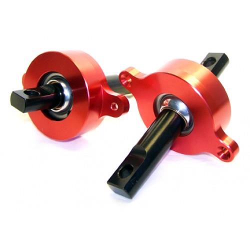 BLOX Racing Rear Trailing Arm Bushing Kit Red - 88-00 Honda Civic / 90-01 Acura Integra
