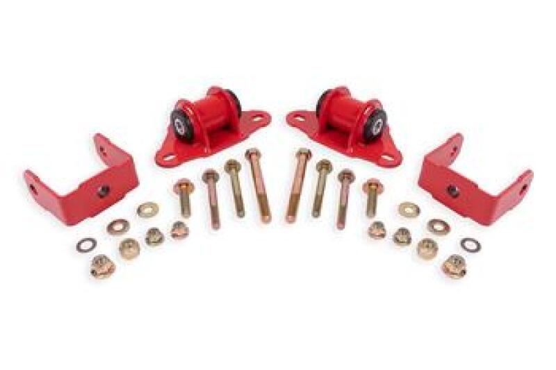 BMR 14-19 Chevrolet Corvette Transmission/Differential Mount - Red