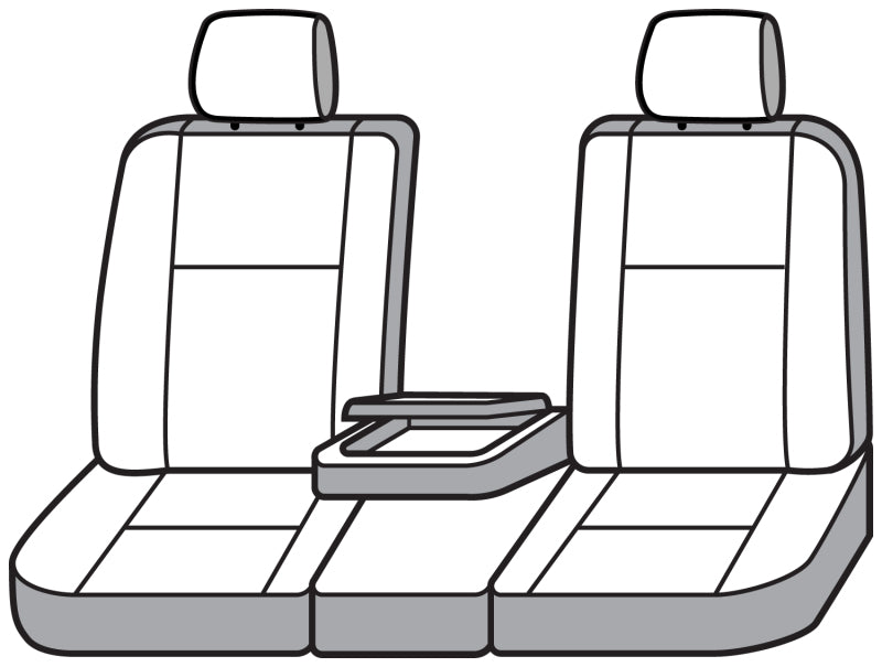 Covercraft 17-19 Chevrolet Silverado Polycotton SeatSaver Custom Front Row Seat Covers - Tan