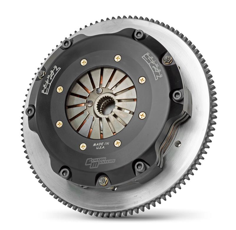 Clutch Masters 88-92 Mitsubishi Eclipse 6 Bolt AWD FX600 Twin Disc Clutch Kit w/ Steel Flywheel
