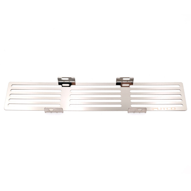 Putco 23-24 Ford F250/F350 Super Duty Bar Design Bumper Grille Inserts - Polished SS