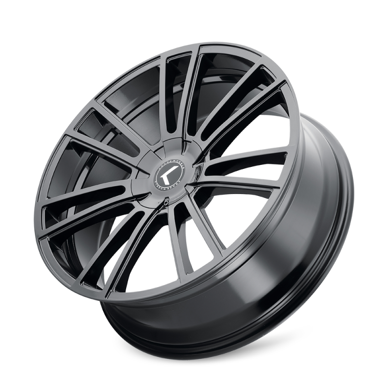 Kraze KR183 Spectra 22x8.5 / 5x114.3/120 BP / 38mm Offset / 74.1mm Hub Gloss Black Wheel