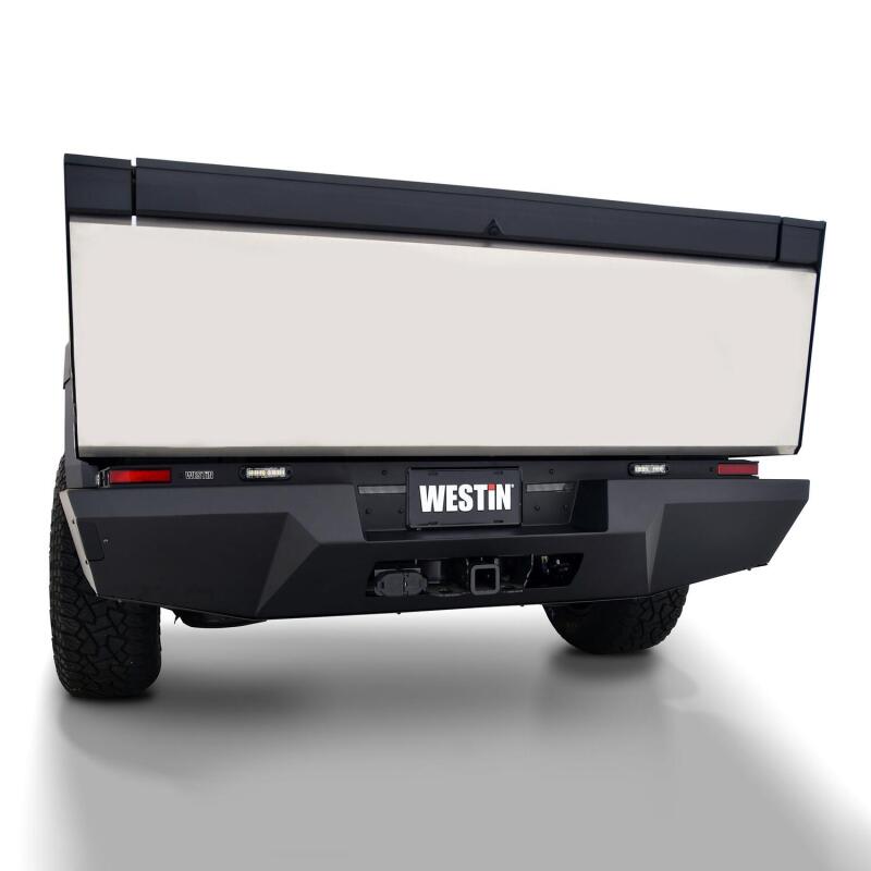 Westin 24-25 Tesla Cybertruck Pro-Series Rear Bumper - Texured Black
