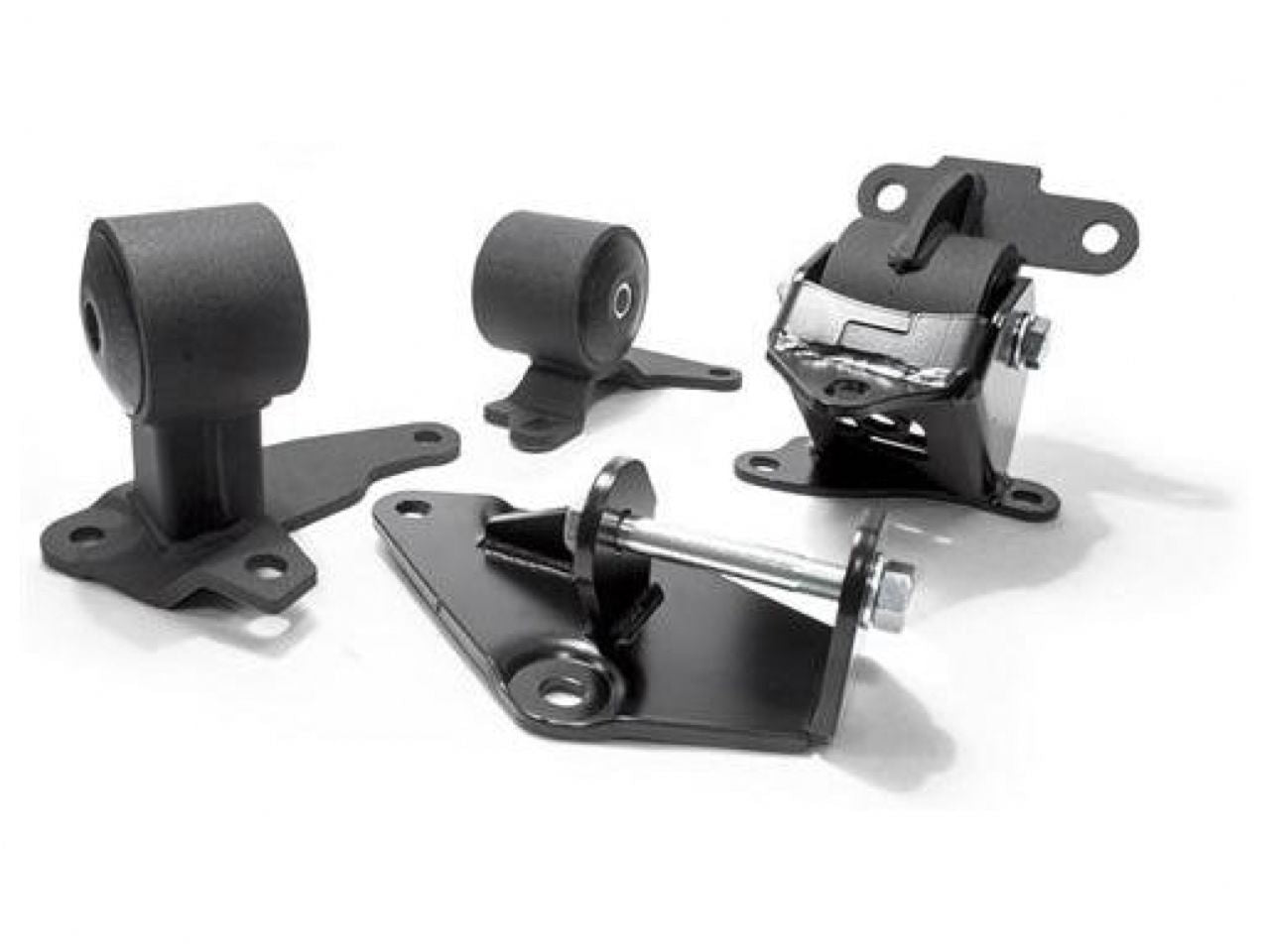 Innovative 96-00 Civic H-Series Black Steel Mounts 85A Bushings