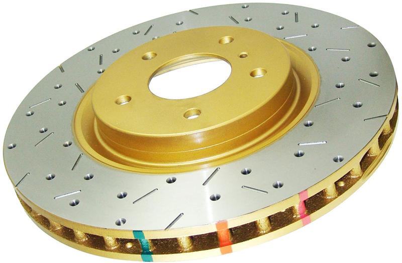 DBA 06-10 Pontiac Solstice Front 4000 Series Drilled & Slotted Rotor