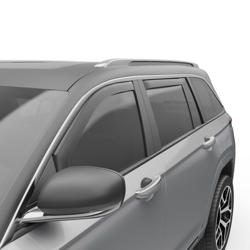 EGR 4pc Matte Finish In-channel Window Visors for Grand Cherokee (WL)
