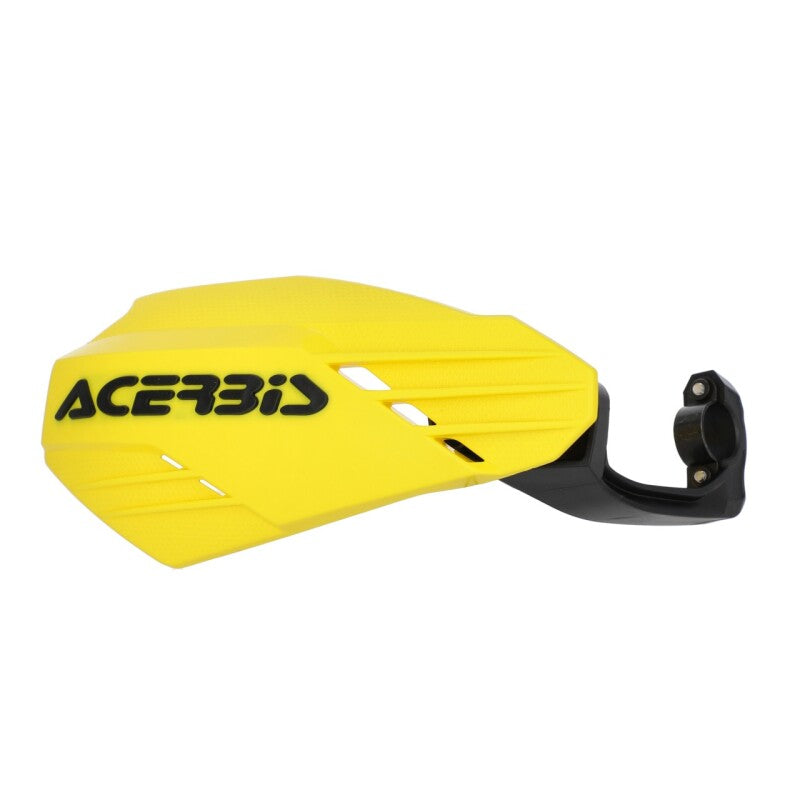 Acerbis Linear Handguard - Black /Flo Yellow Logo