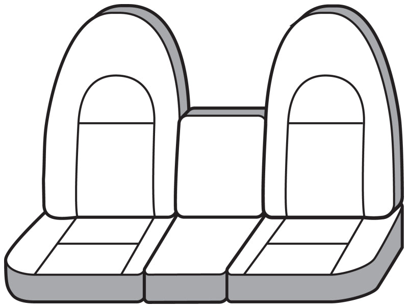 Covercraft 08-10 Ford SD Carhartt SeatSaver Custom Front Row Seat Covers - Gravel