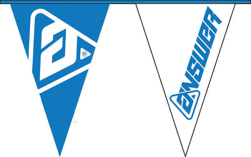 Answer Pennant - Blue/White