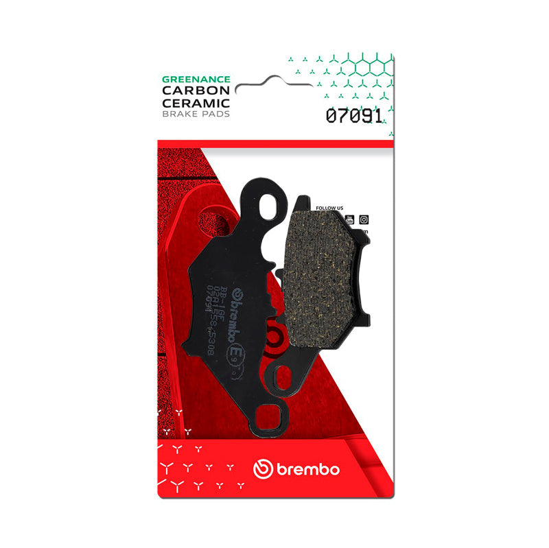 Brembo OE Yamaha Jog Carbon Ceramic Brake Pad - Front