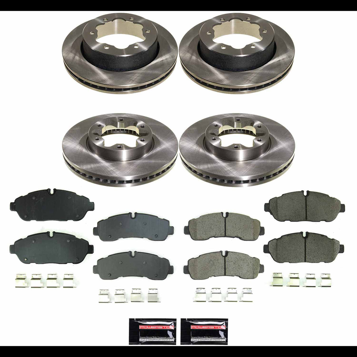 Power Stop 20-23 Ford Transit-350 HD Front and Rear Autospecialty Brake Kit