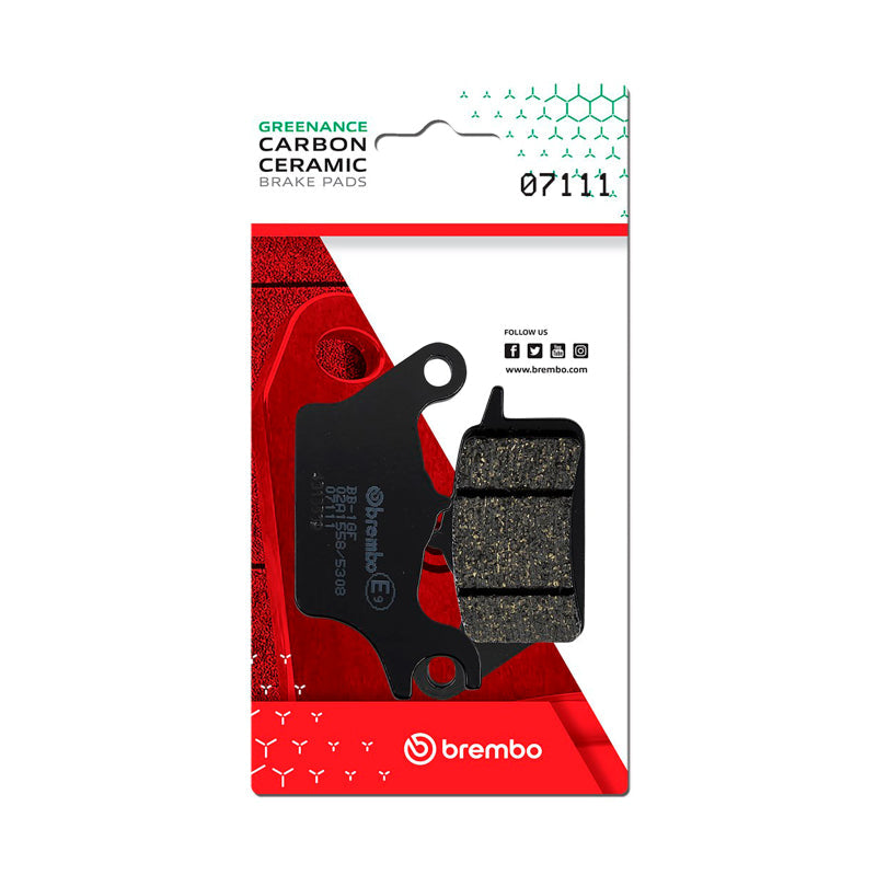 Brembo OE Suzuki Address/Yamaha Tricity Carbon Ceramic Brake Pad - Front