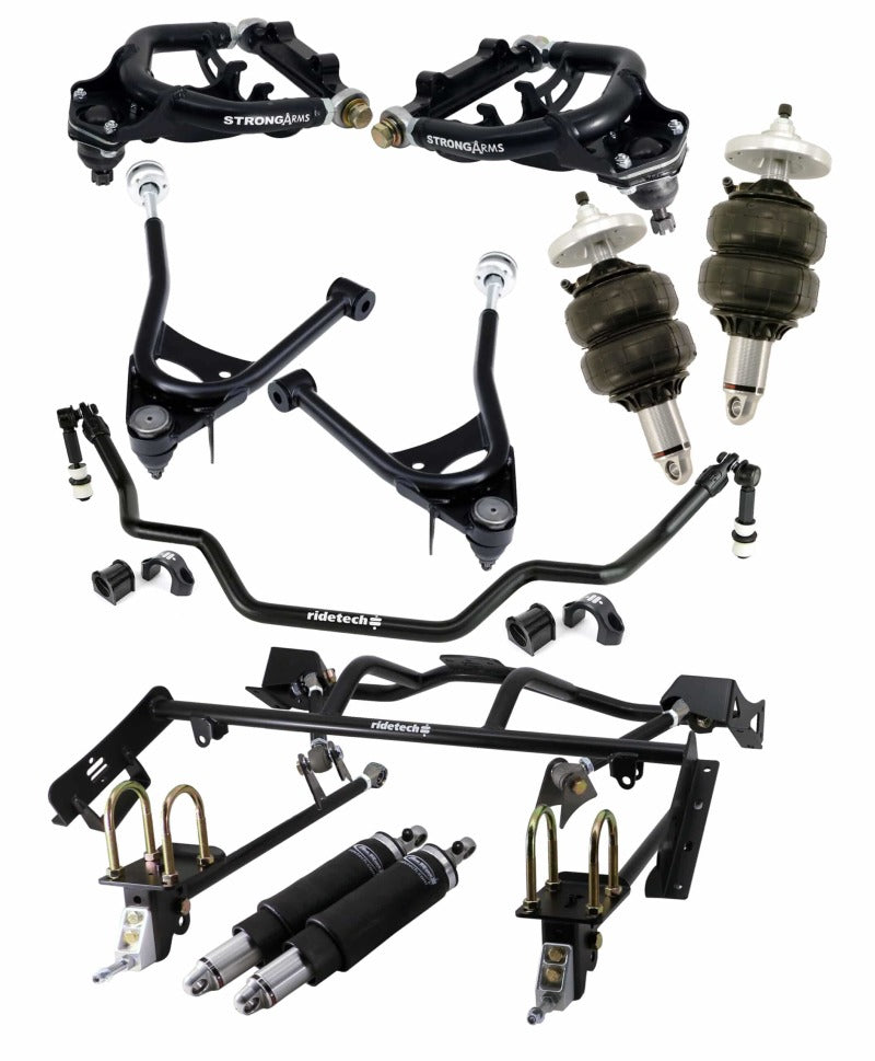 Ridetech 67-70 Ford Mustang Big Block Complete Air Suspension System