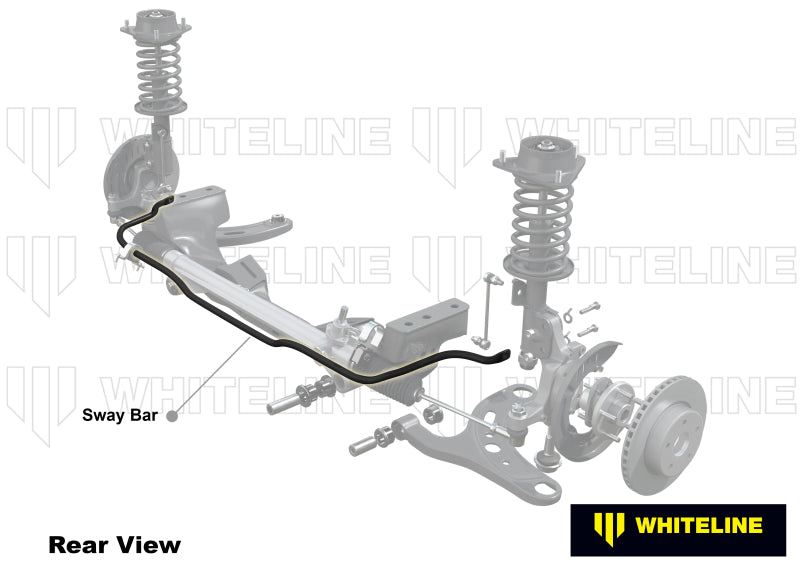 Whiteline 06-11 Honda Civic FD2 Type R BHF77Z Front Sway Bar (27mm)