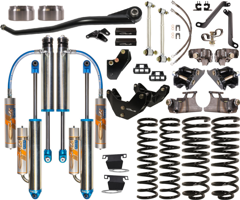Carli 14-18 Ram 2500 Gas Dominator 3.0 Shock Set 3.25in Lift