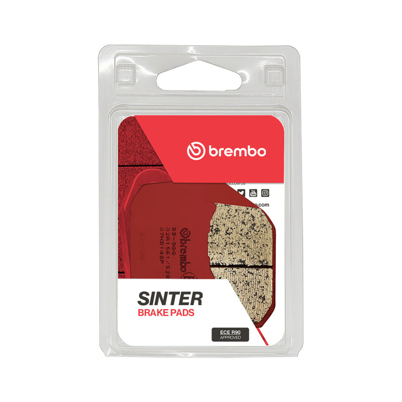 Brembo OE 04-13 Harley-Davidson XL C Sportster Custom 883cc Brake Pad - Rear