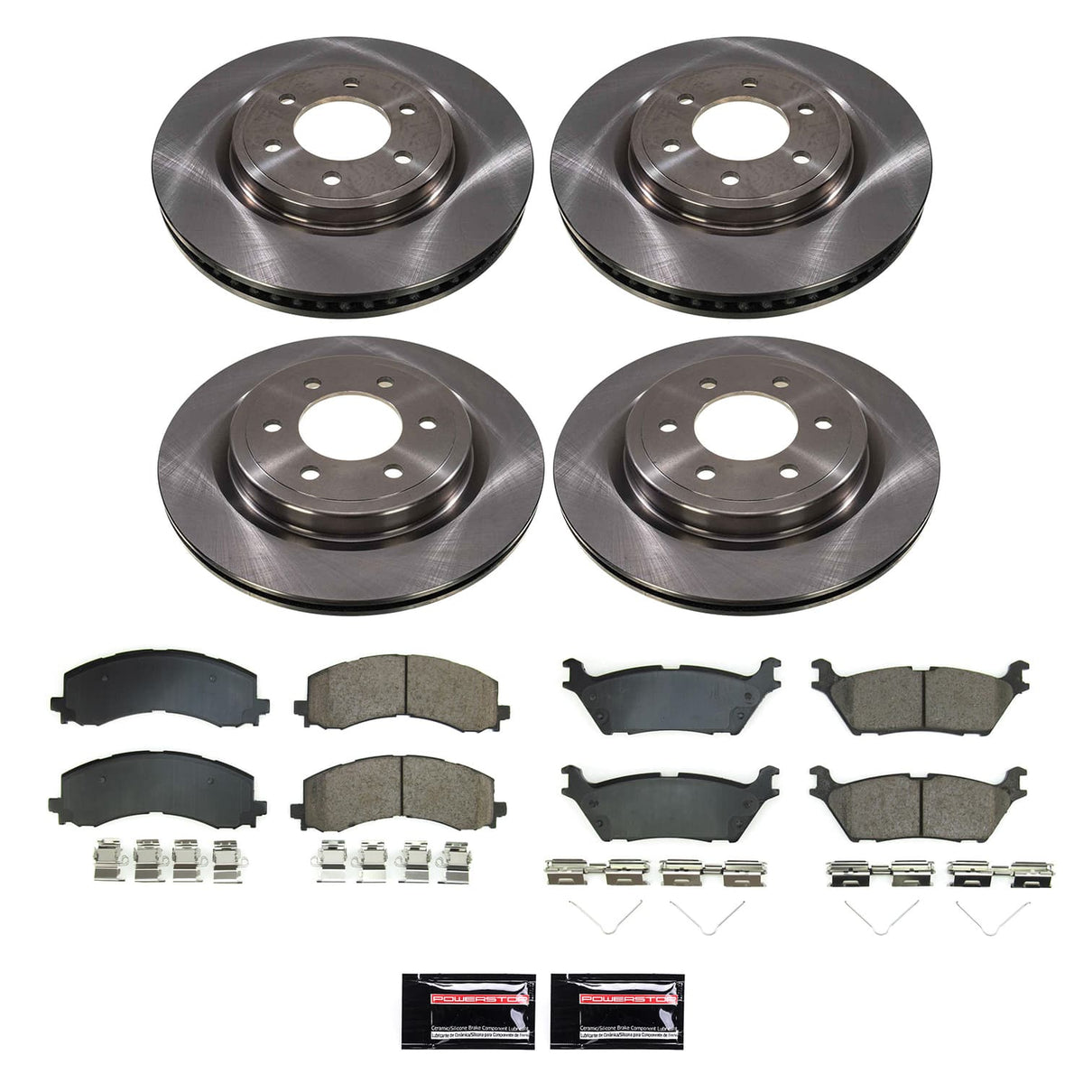 Power Stop 2022 Lincoln Navigator Front and Rear Autospecialty Brake Kit