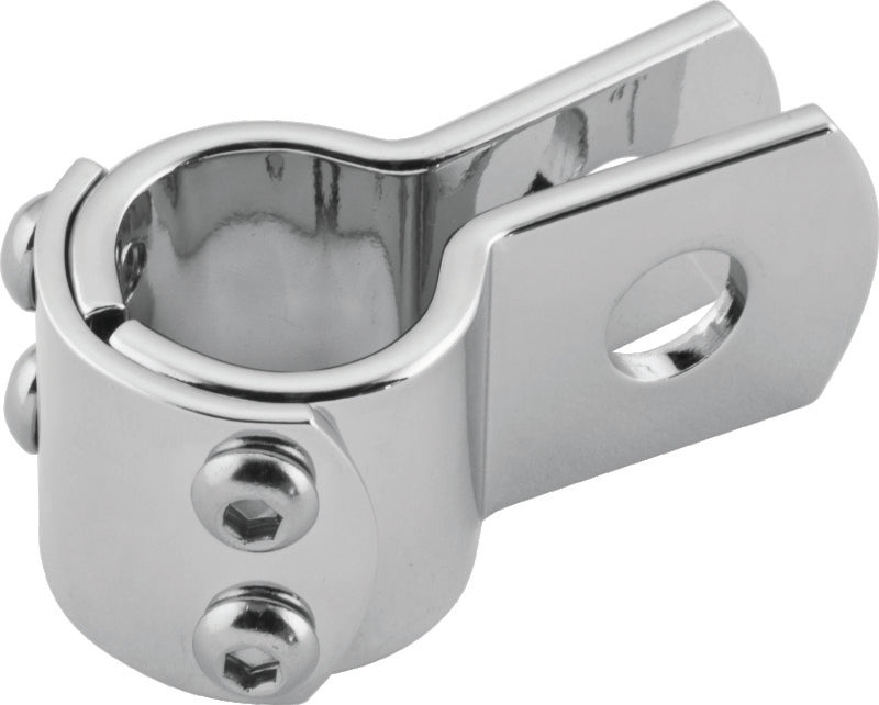 Bikers Choice Chrome 1 Inch 3 piece Clamp Universal