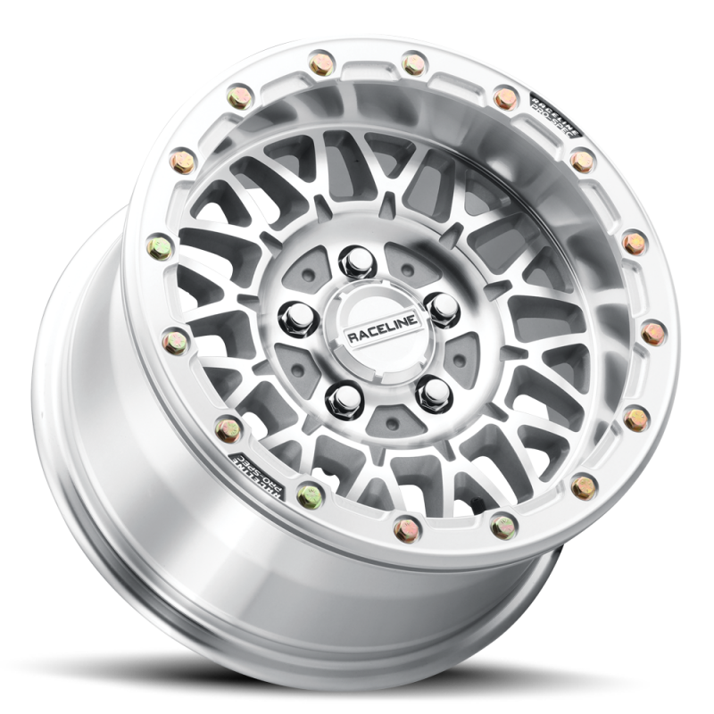 Raceline A15 Omega 15x6in / 4x137 BP / 40mm Offset / 110.18mm Bore - Machined